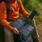 How to keep a phone charged while backpacking?