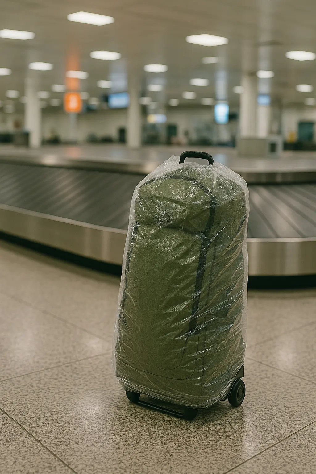 How to protect a backpack when checked as luggage?