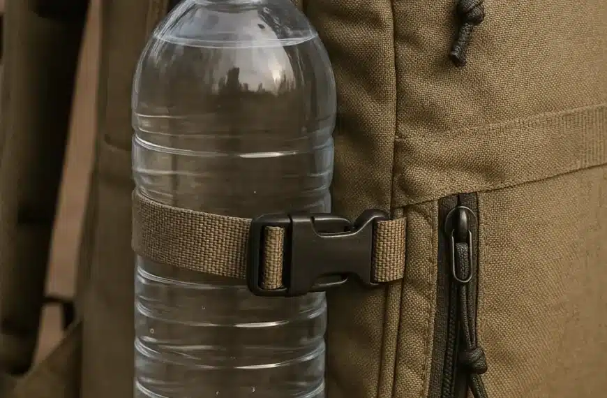 How to Attach a Water Bottle to a Backpack